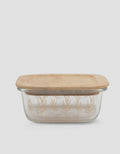 MxM Homeco Container Square Container With Bamboo Lid 510 ml