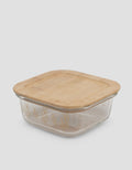 MxM Homeco Container Square Container With Bamboo Lid 510 ml