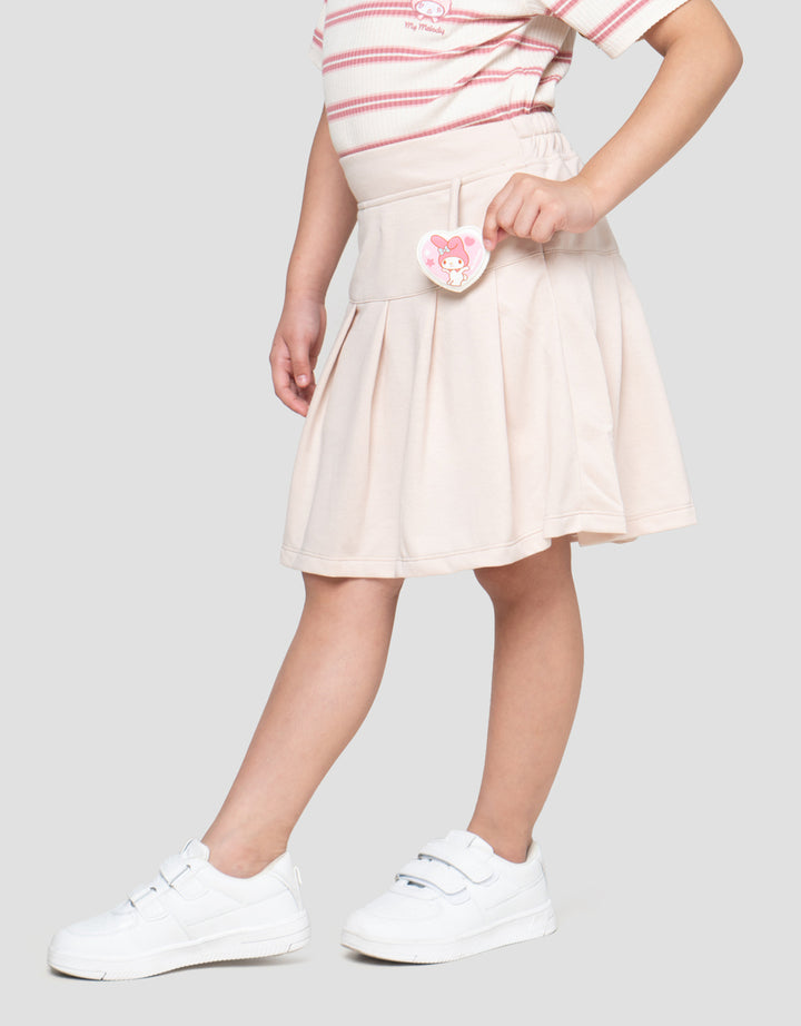 Character Pleats My Melody Rok Mini Anak Peremppuan