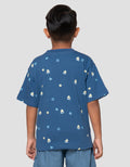 Little M Marine Print Kaos Oversize Anak Laki-Laki