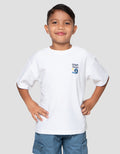 Little M Terry Ocean Print Kaos Oversize Anak Laki-Laki