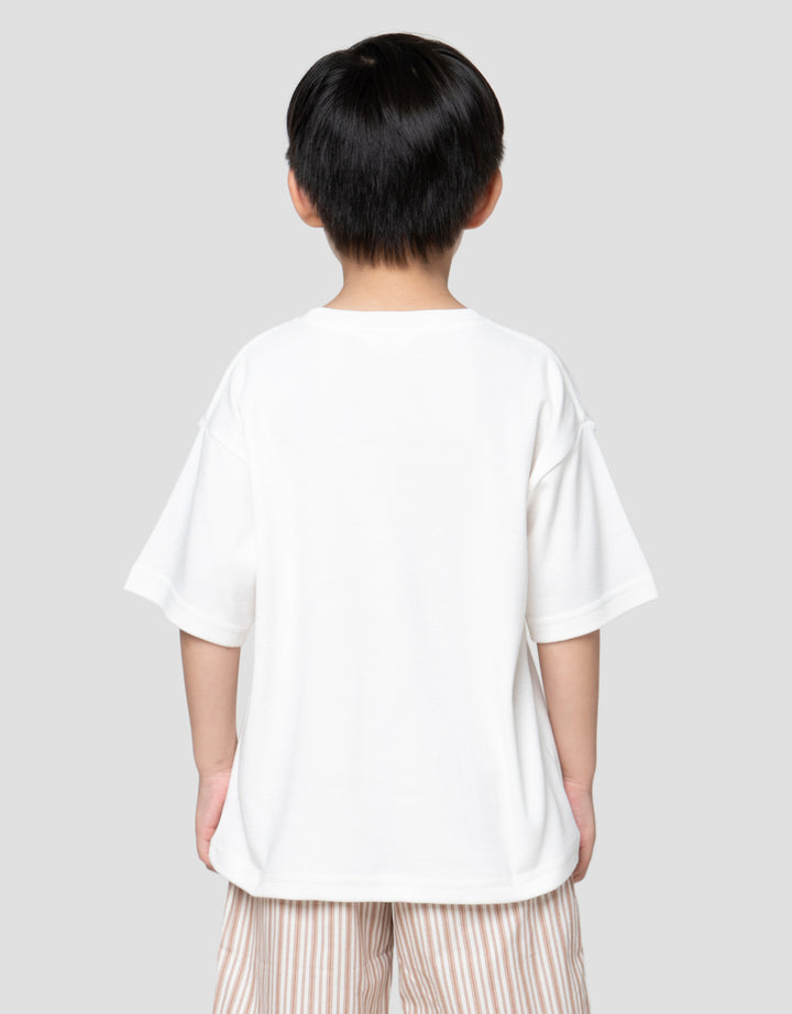 Little M Ktg D Knit Kaos Oversize Anak Laki-Laki