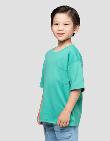 LITTLE M POCKET KAOS OVERSIZE ANAK LAKI-LAKI