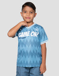 Little M Sub Game On Print Kaos Oversize Anak Laki-Laki