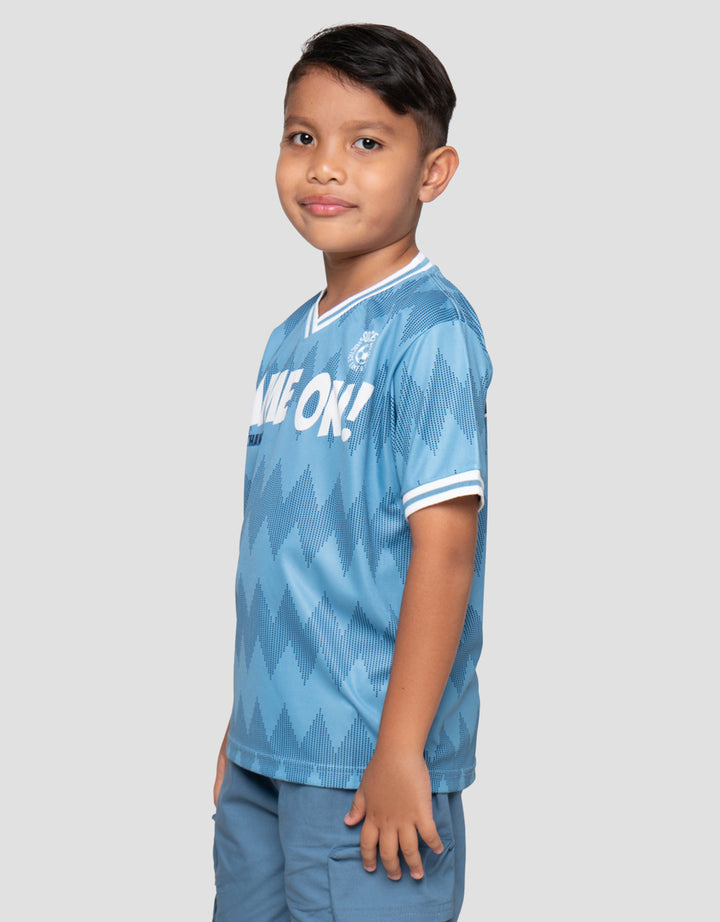 Little M Sub Game On Print Kaos Oversize Anak Laki-Laki