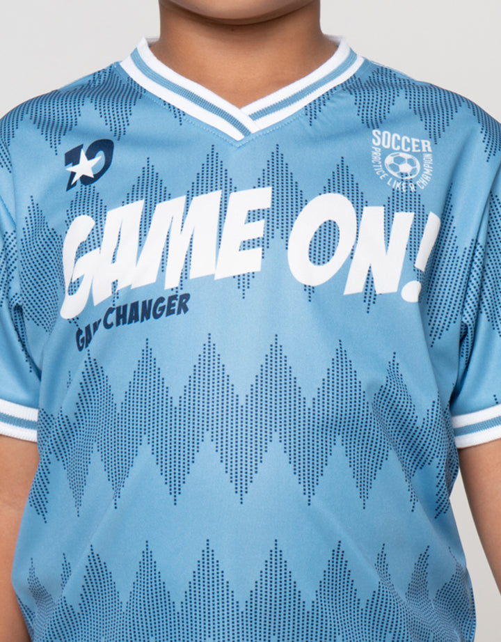 Little M Sub Game On Print Kaos Oversize Anak Laki-Laki
