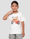 Little M Road Trip Print Kaos Anak Laki-Laki