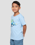 Little M Coolest Croc Around Print Kaos Anak Laki-Laki