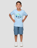 Little M Coolest Croc Around Print Kaos Anak Laki-Laki