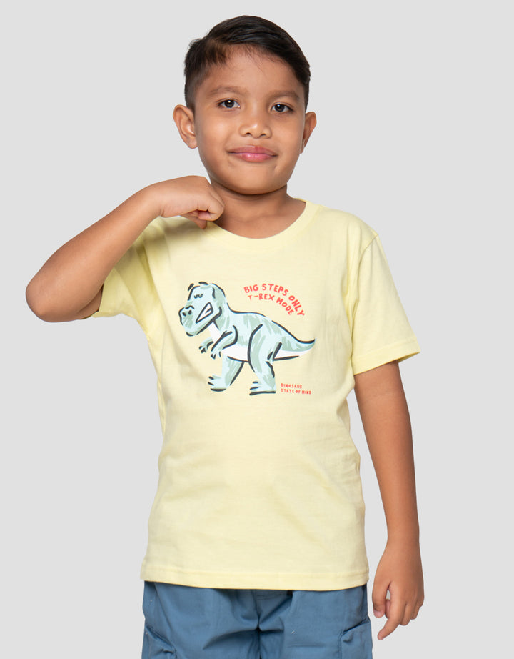 Little M Big Steps Only Print Kaos Anak Laki-Laki