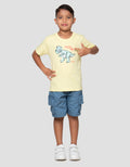 Little M Big Steps Only Print Kaos Anak Laki-Laki