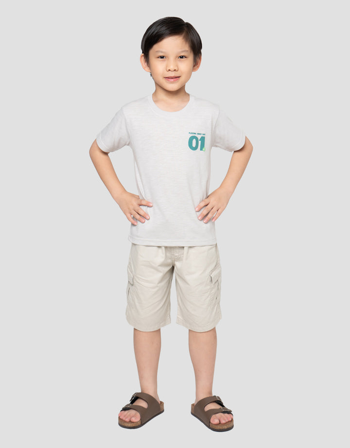 Little M Ss Flexng Kaos Anak Laki-Laki