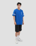 Aos The Jocks Wording Stripe Kaos Pria