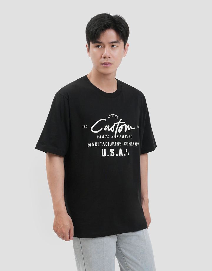 Aos Theme Rockstar Wording Custom Kaos Pria