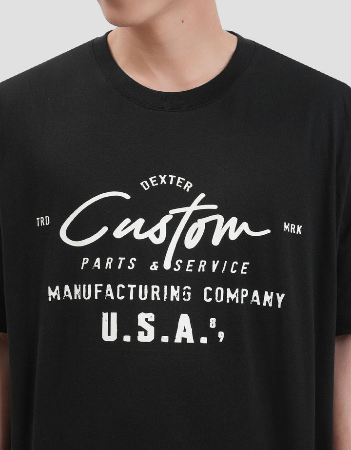Aos Theme Rockstar Wording Custom Kaos Pria