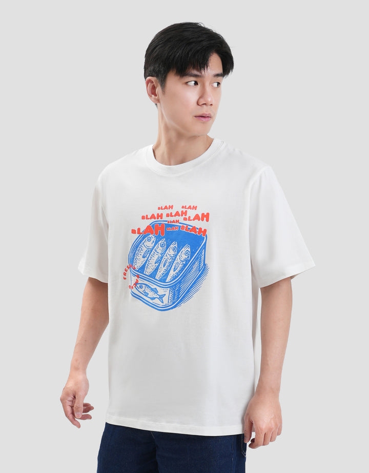 Aos Theme Tbnd Summer Fish Kaos Pria