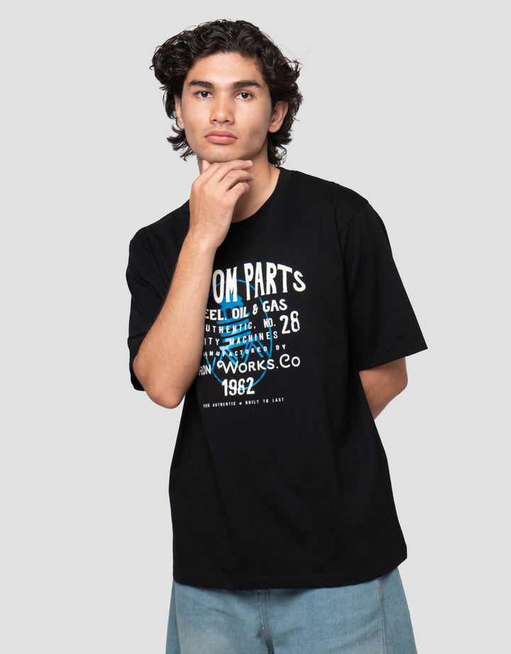 Aos Theme Rockstar Vintage-1 Kaos Pria