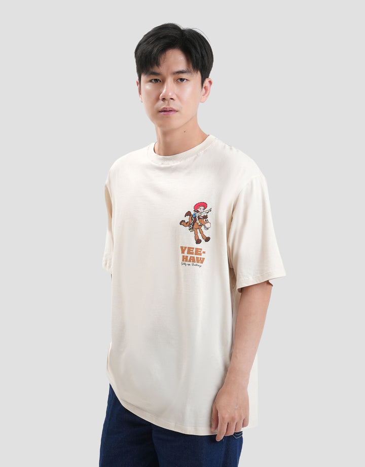 Aos Theme Tbnd Disney Toy Story Vee-Haw Kaos Oversize Pria