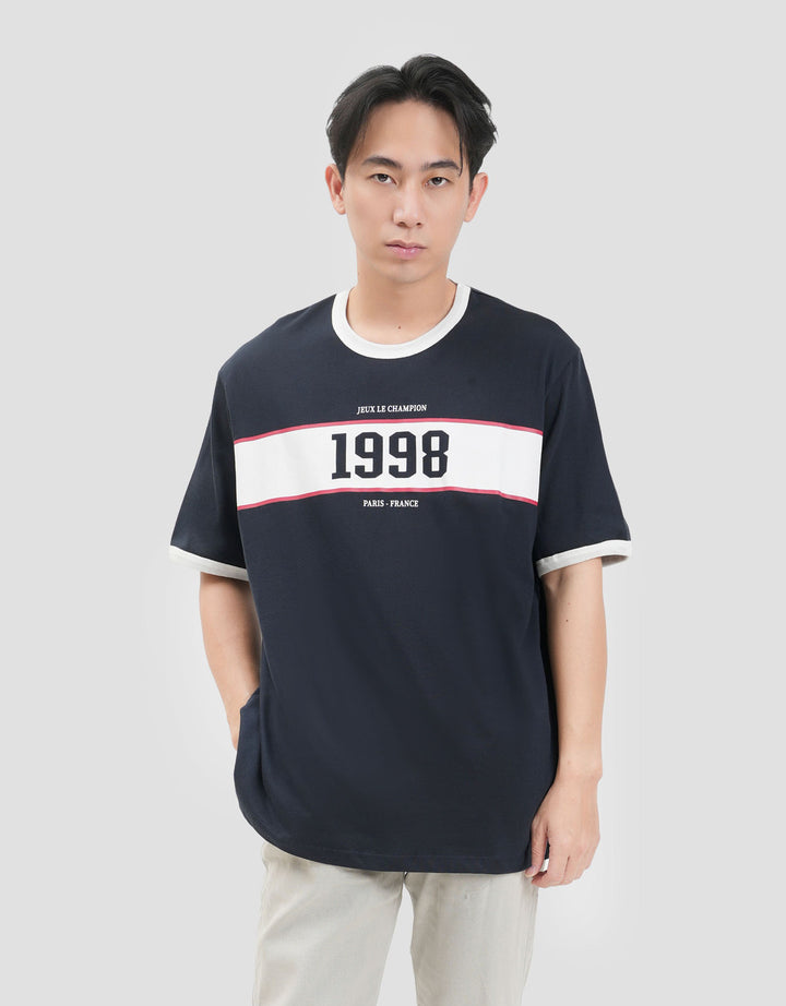 Aos The Jocks Ringer Tee-1 Kaos Pria