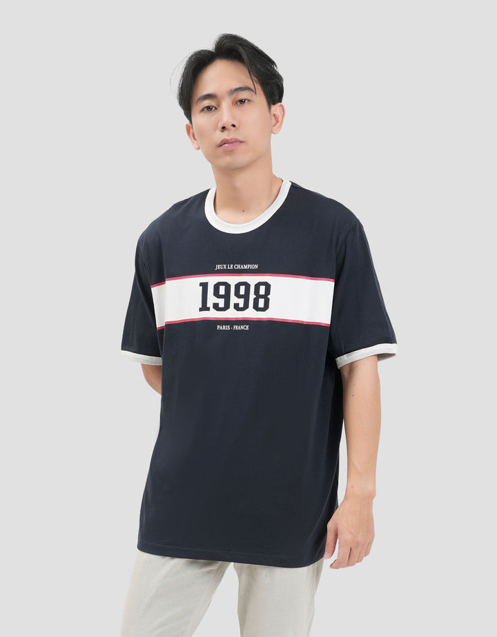 Aos The Jocks Ringer Tee-1 Kaos Pria