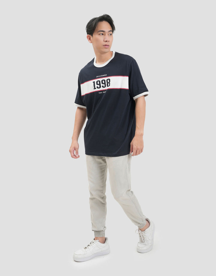 Aos The Jocks Ringer Tee-1 Kaos Pria