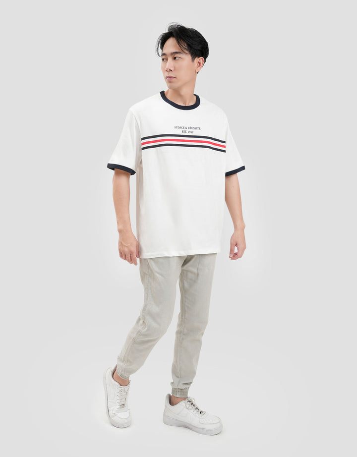 Aos The Jocks Ringer Tee-2 Kaos Pria