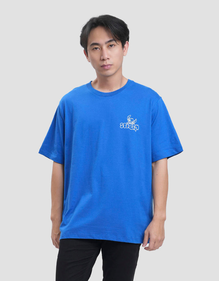 Aos Theme Tbnd Disney Lilo And Stitch-1 Kaos Pria