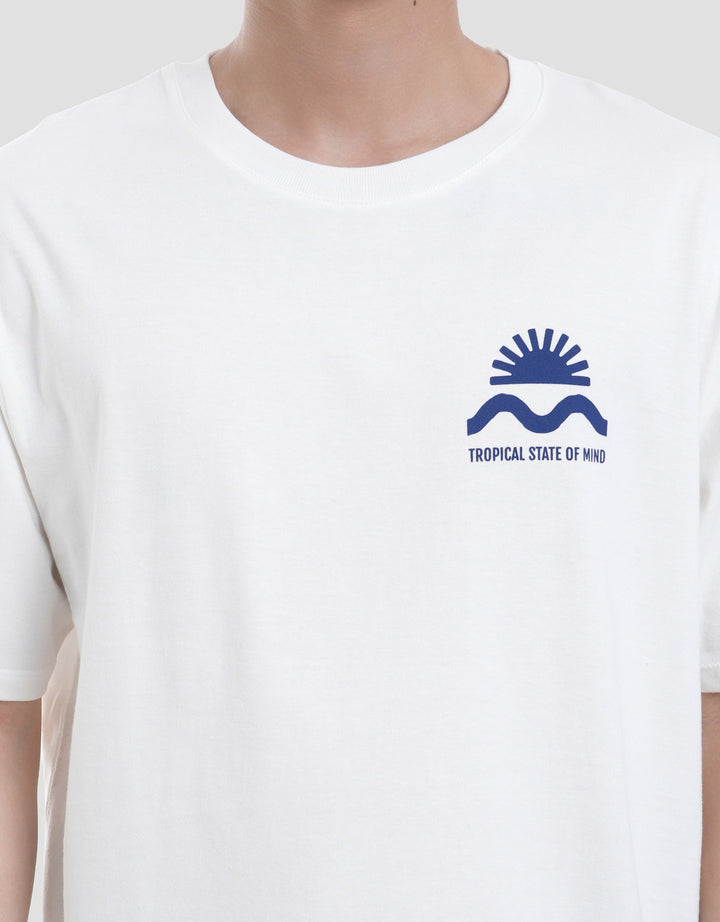 Aos Popular Summer One Theme Kaos  Pria
