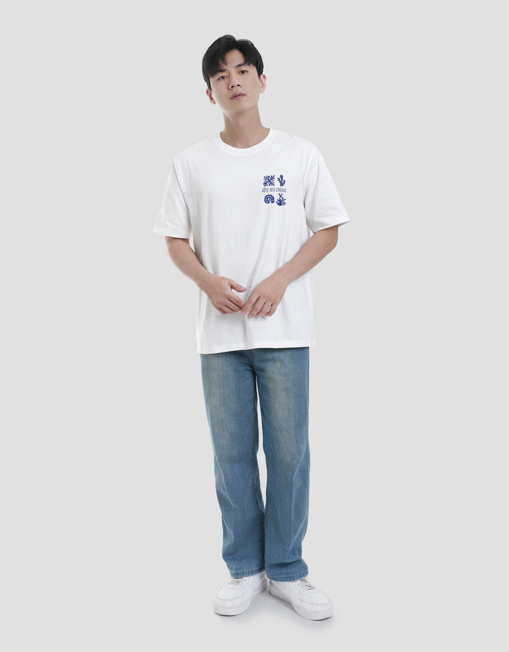 Aos Popular Summer Two Theme Kaos Pria