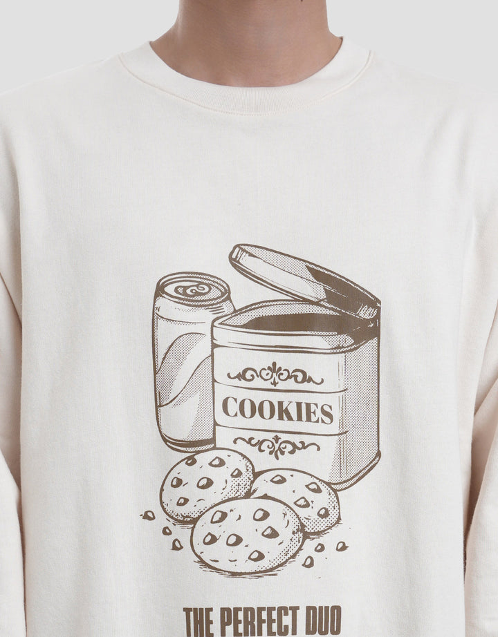 Aos Food One Theme Sweater Pria