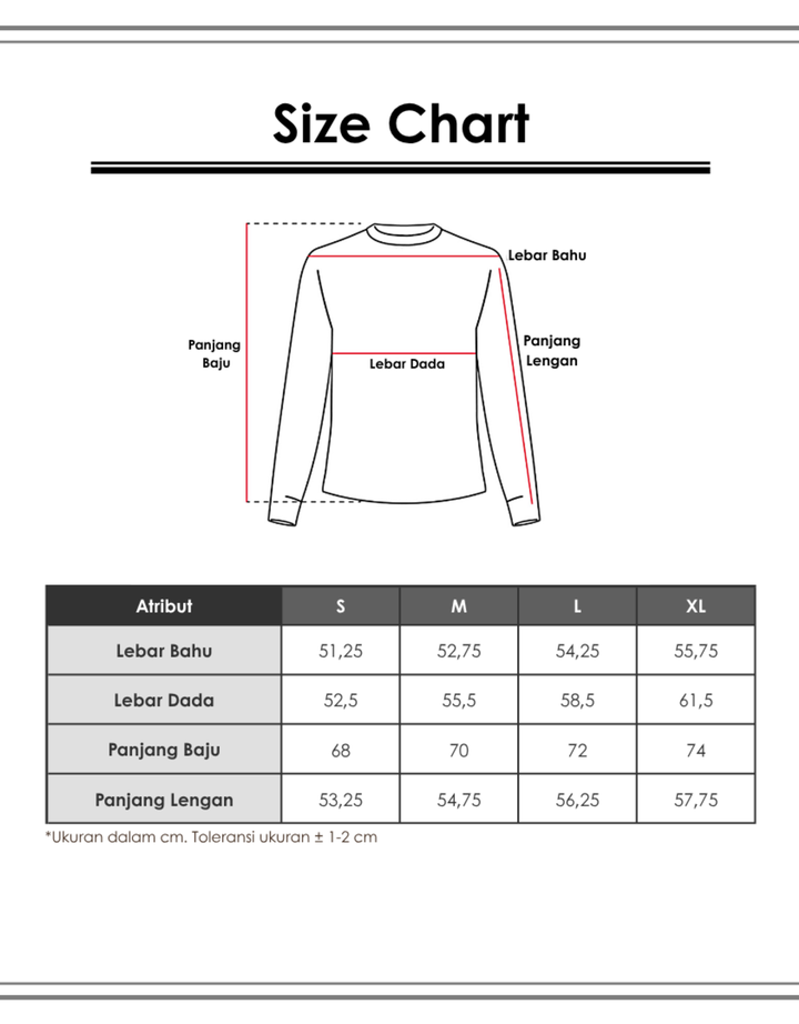 Aos Food One Theme Sweater Pria