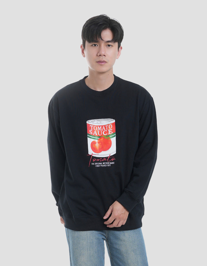 Aos Food Two Theme Sweater Pria