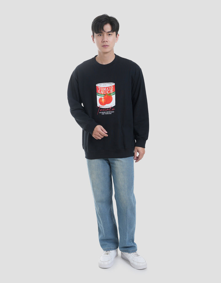 Aos Food Two Theme Sweater Pria