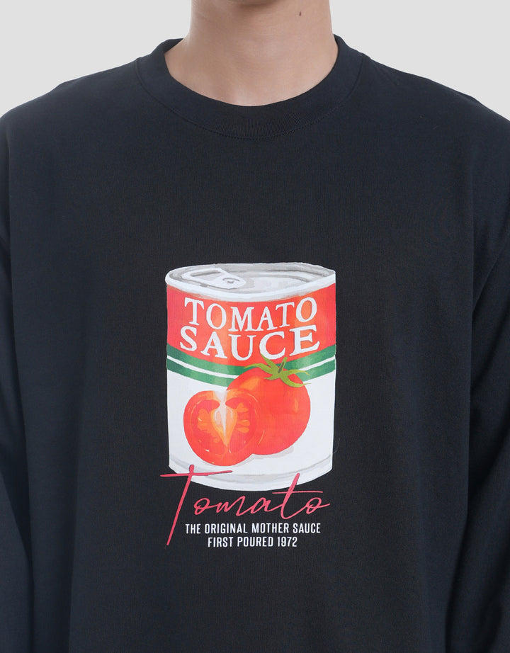 Aos Food Two Theme Sweater Pria