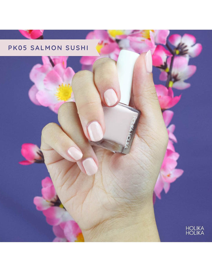 Holika Holika Piece Matching Nails Lacquer PK05 Salmon Sushi