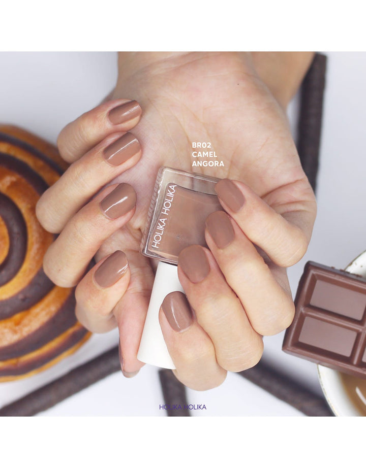 Holika Holika Piece Matching Nails Lacquer BR04 Milk Tea