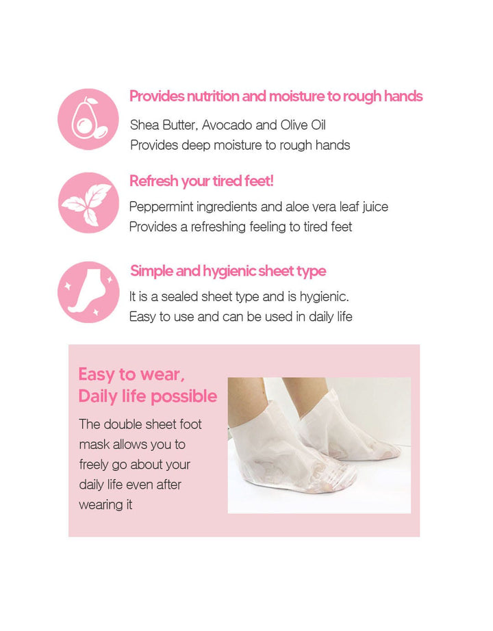Holika Holika Baby Silky Foot Mask Sheet - 18 ml