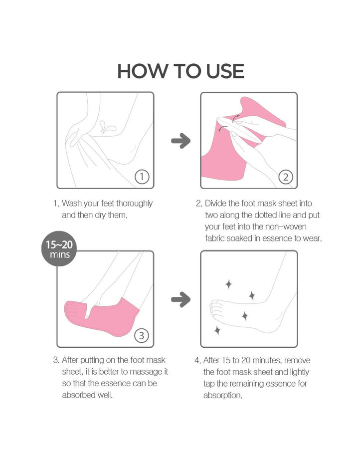 Holika Holika Baby Silky Foot Mask Sheet - 18 ml