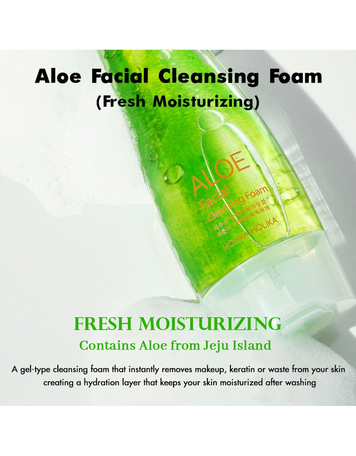 Holika Holika Aloe Facial Cleansing Foam - 150 ml
