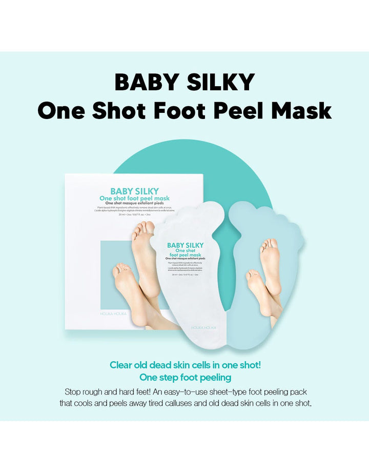 Holika Holika Baby Silky One Shot Foot Peel Mask - 20 ml