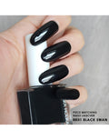 Holika Holika Piece Matching Nails Lacquer BK01 Black Swan