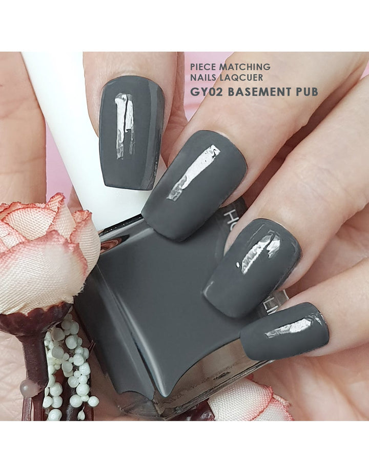 Holika Holika Piece Matching Nails Lacquer GY02 Basement Pub