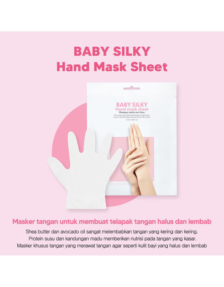 Holika Holika Baby Silky Hand Mask Sheet - 15 ml
