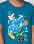 Little M Short Sleeve T-Shirt Dino Kind Mood