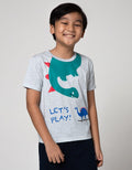 Little M Short Sleeve T-Shirt Dino Let's Play