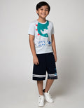 Little M Short Sleeve T-Shirt Dino Let's Play
