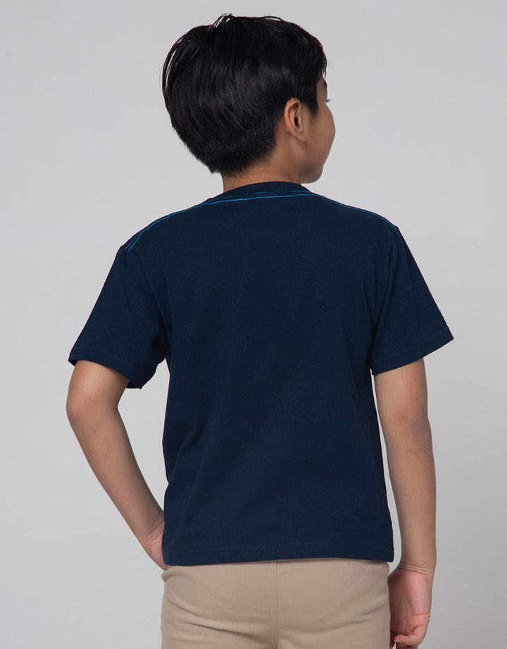 Little M Short Sleeve T-Shirt Shark Dad Best Bud