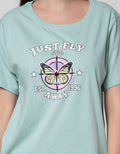 Nevada Short Sleeve T-Shirt Butterfly Just Fly Away