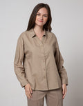 Connexion Long Sleeve Shirt Dobby Big Button