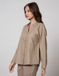 Connexion Long Sleeve Shirt Dobby Big Button